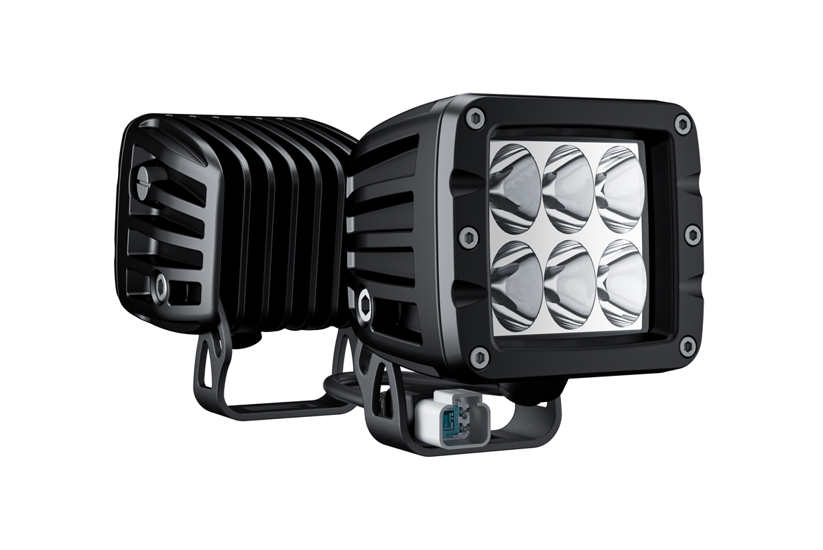 картинка Светодиодные фары водительского света AURORA 76x76 мм 30W LED