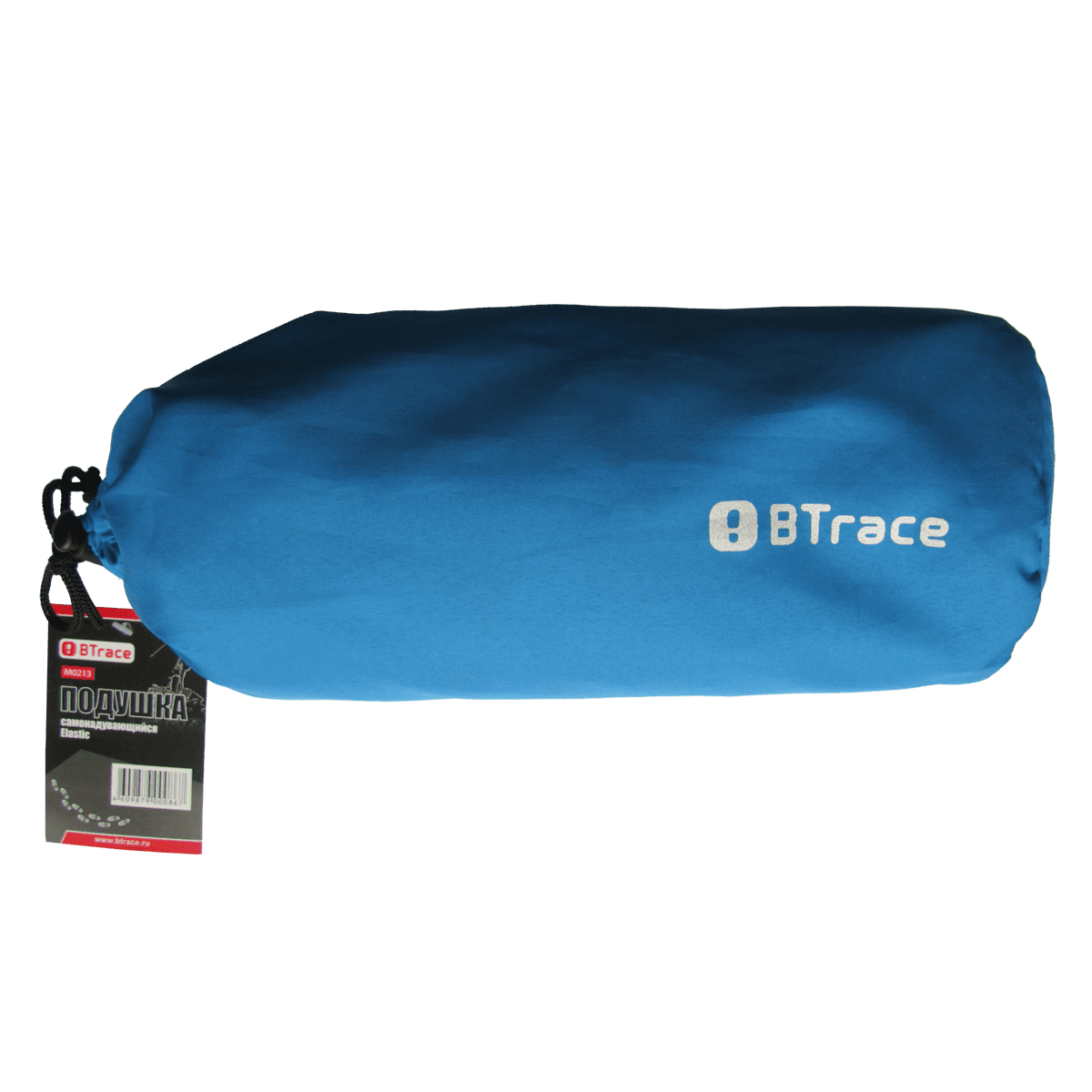 картинка Подушка BTrace самонадувающаяся Elastic 50x30x16,5 см (Синий)
