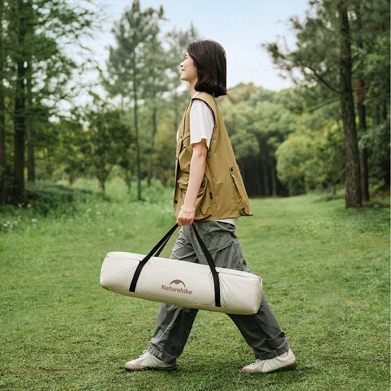 Палатка Naturehike Ango Picnic CNK2450WS021  трёхместная c навесом бежевая c черным
