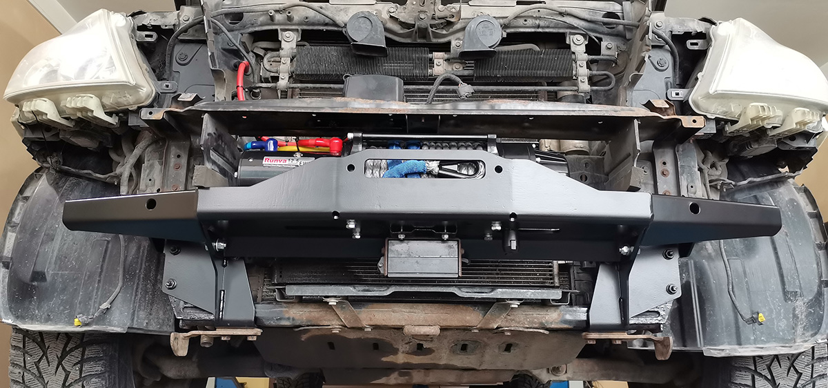 картинка Площадка лебедки Nissan Patrol Y62 2010+