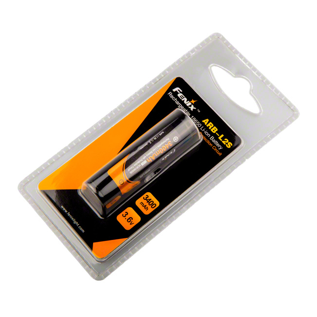 картинка Аккумулятор 18650 3400 mAh Fenix