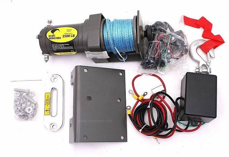 картинка Лебедка KIWI WINCHES 2500 синтетика