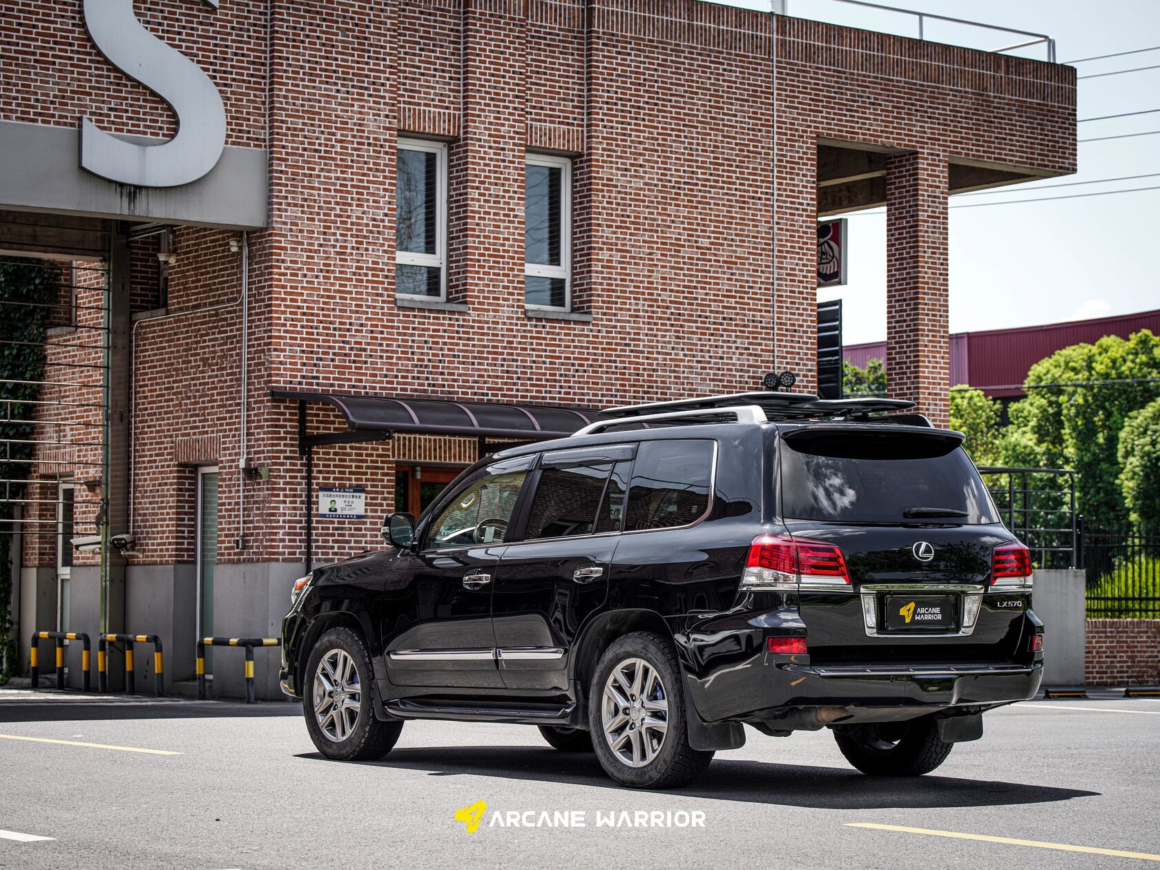картинка Багажник экспедиционный STORM Roof Rack для LEXUS LX570 (2007-2013)