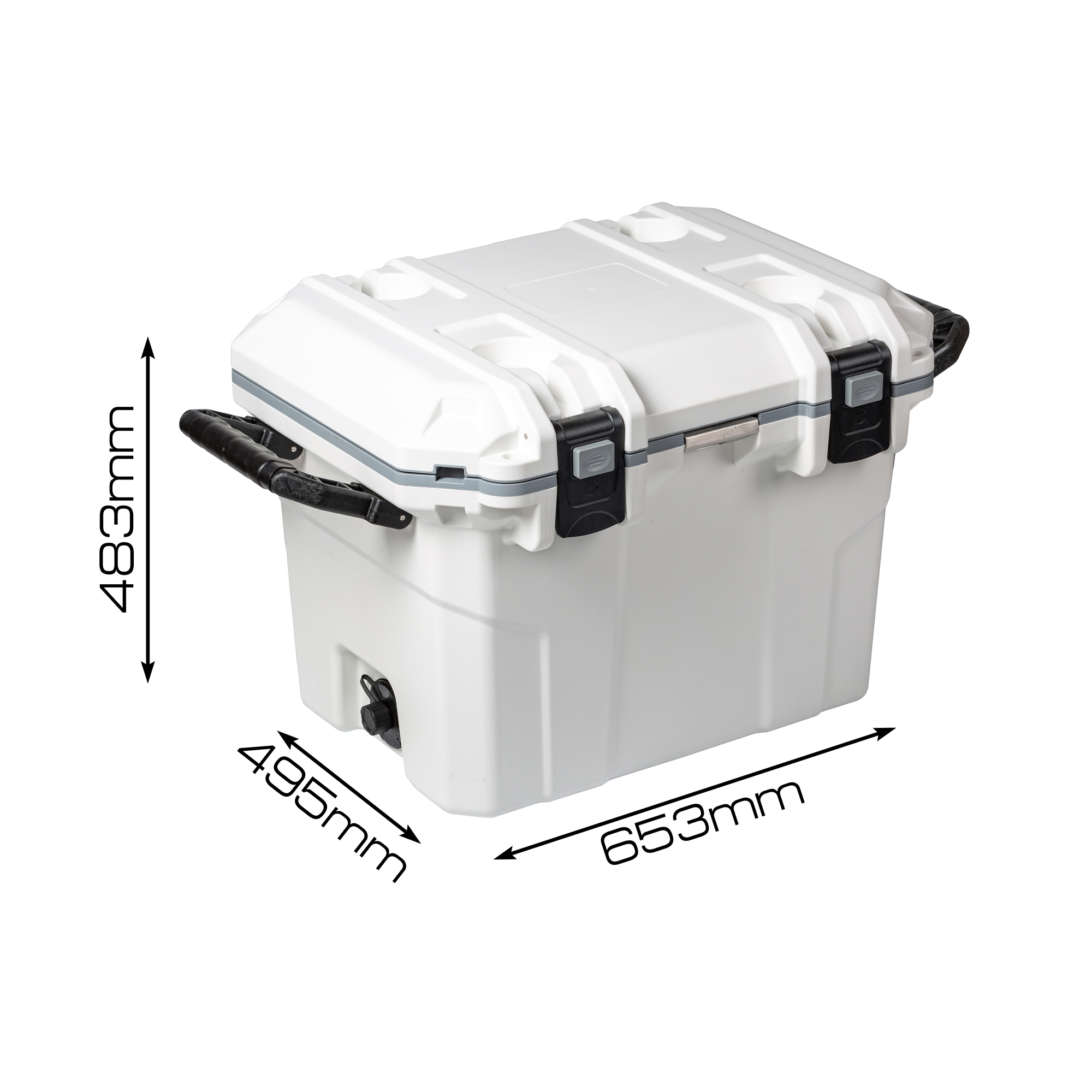 картинка Термоконтейнер объем 50л, внутр. разм. 514*336*372мм, IPX5