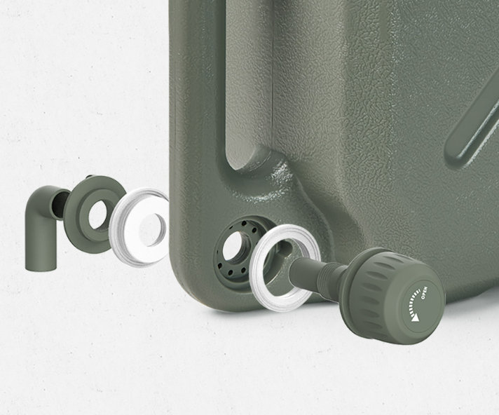 картинка Канистра Naturehike кемпинговая, 20 л. бежевая