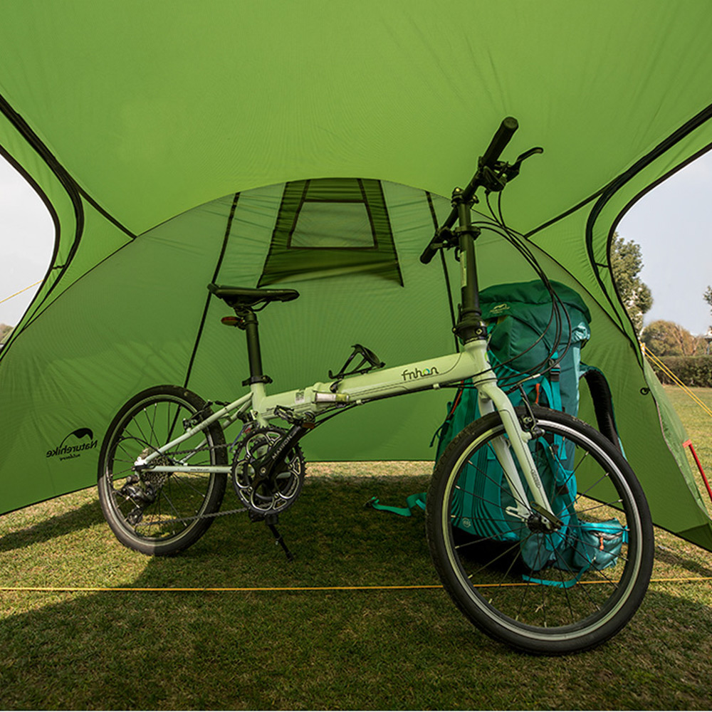 картинка Палатка 2-местная Naturehike Opalus NH17L001-L, 20D, зеленый, 6976023924781