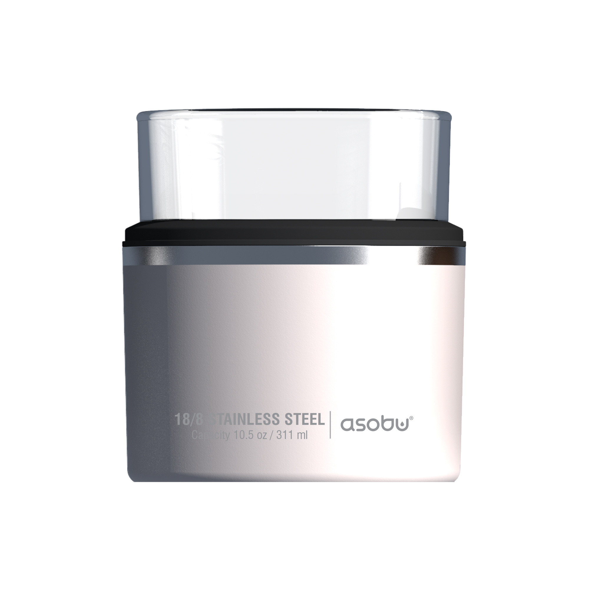 картинка Термобокал ROCKS для крепких напитков 310 мл, белый