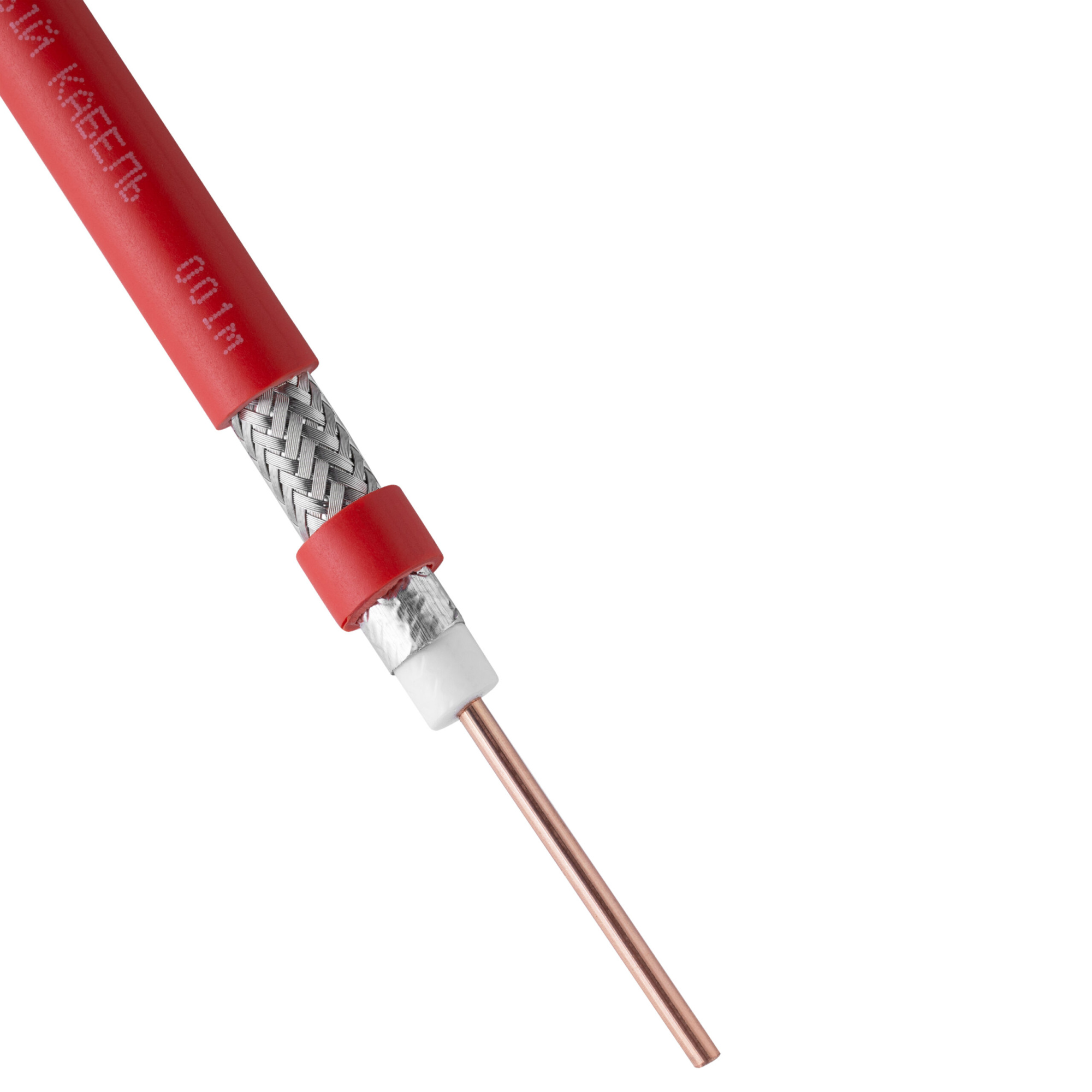 картинка Кабель Терек 8D-FB красный