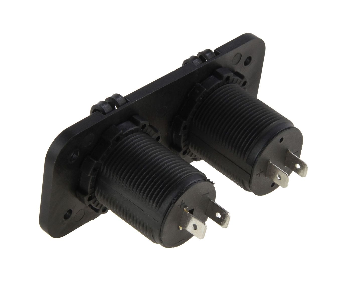 картинка Панель с USB-разъемом 5В 2.1А и прикуривателем