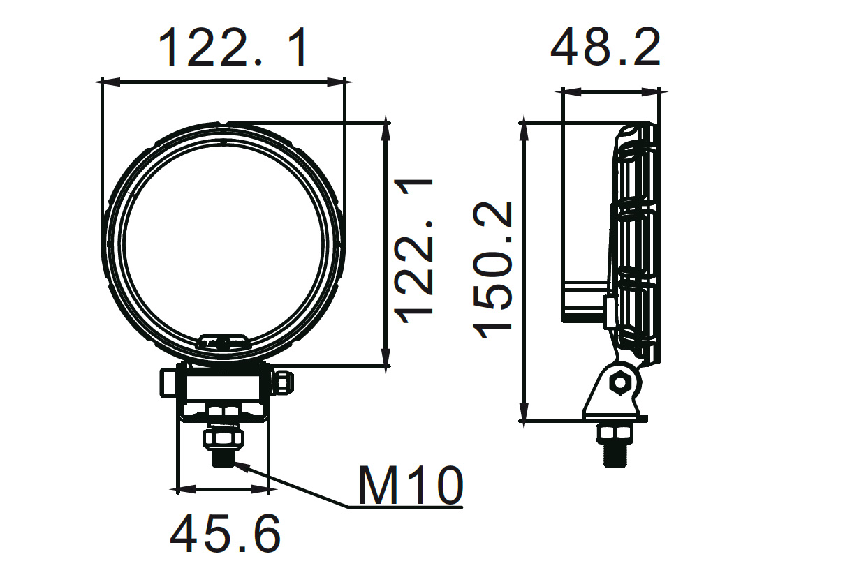 картинка Фара водительского света РИФ 21W LED