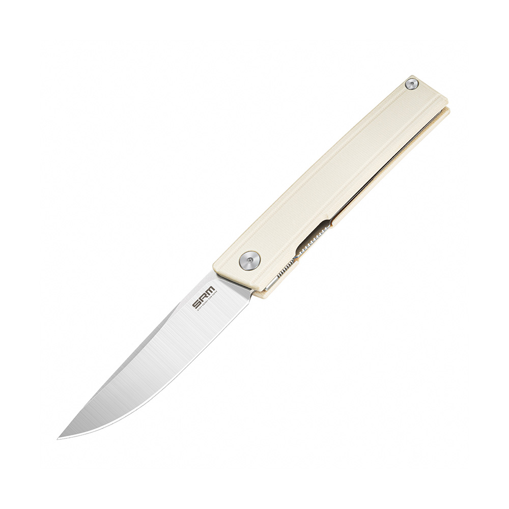 картинка Нож складной SRM Gent 401LC-GT белый