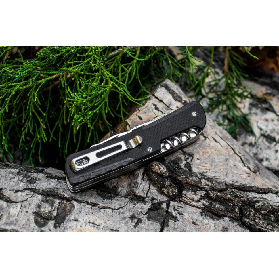 картинка Нож multi-functional Ruike Trekker LD31-B черный