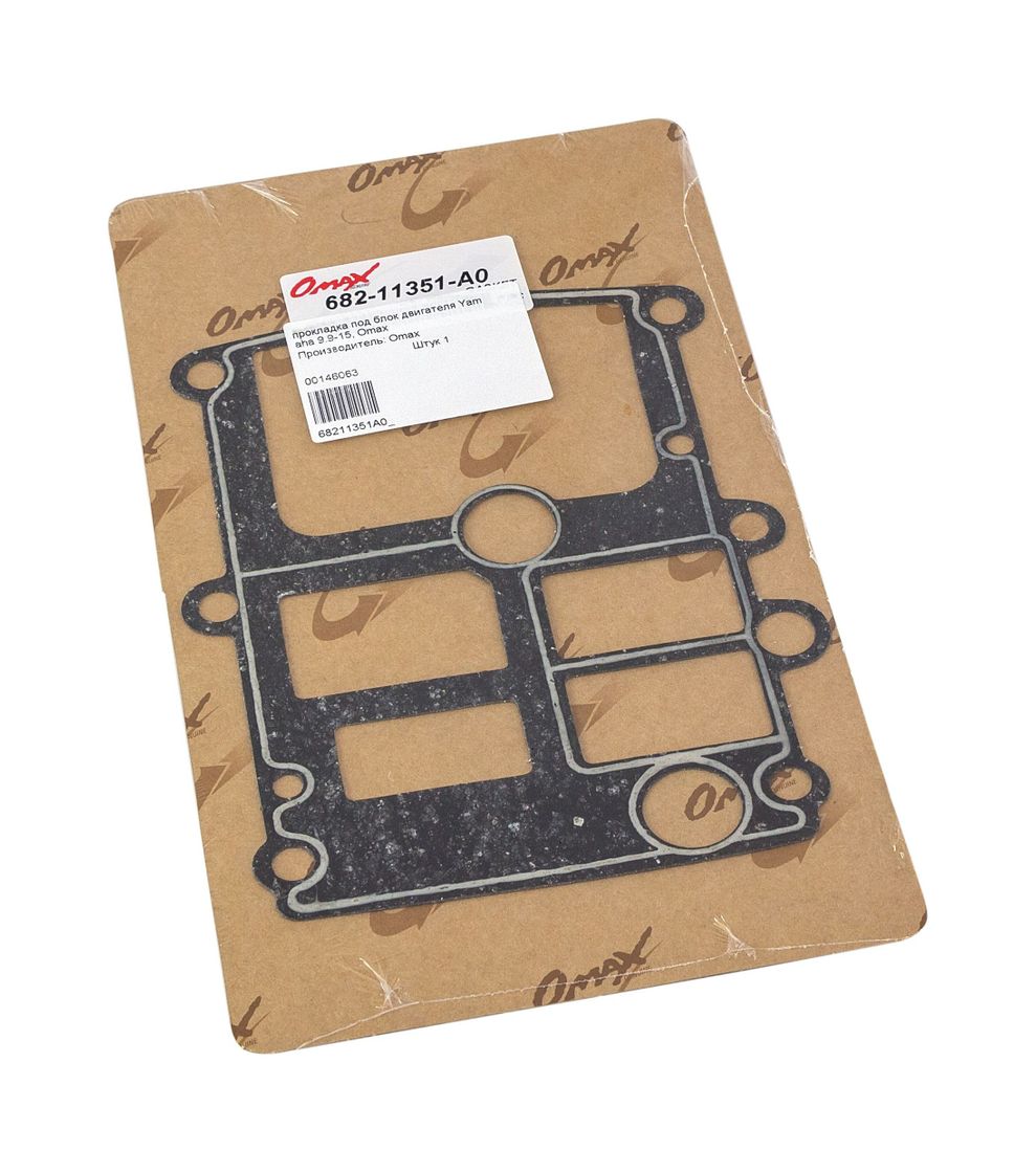картинка Прокладка под блок двигателя Yamaha 9.9-15, Omax