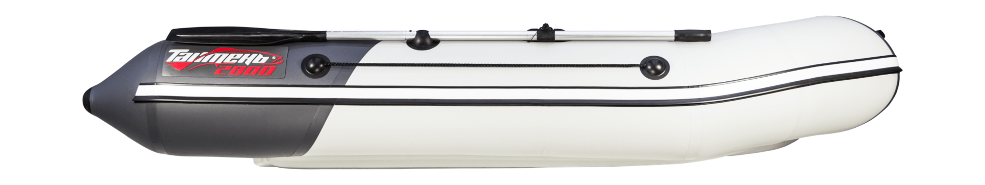 картинка Надувная лодка ПВХ, Таймень NX 2800 НДНД, светло-серый/графит