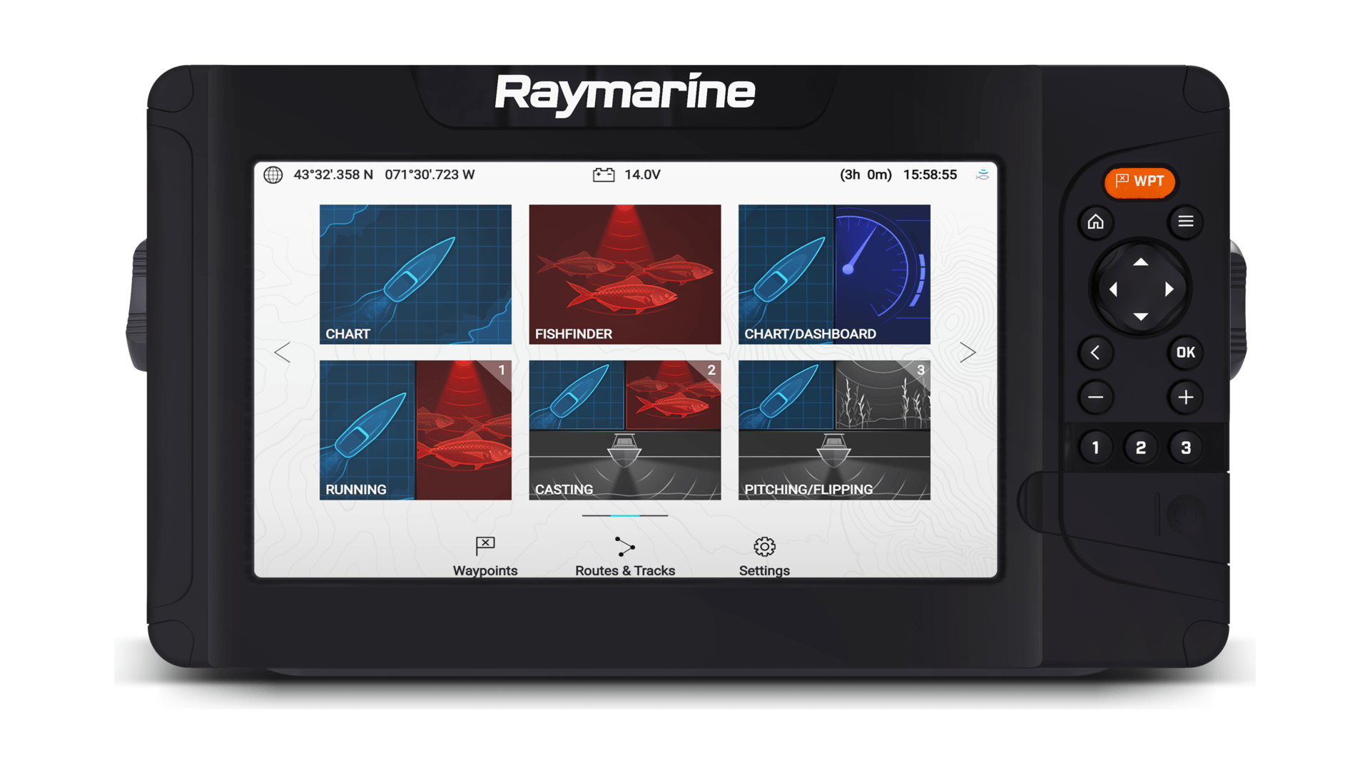 картинка Картплоттер Raymarine Element 9, HV-100 transducer