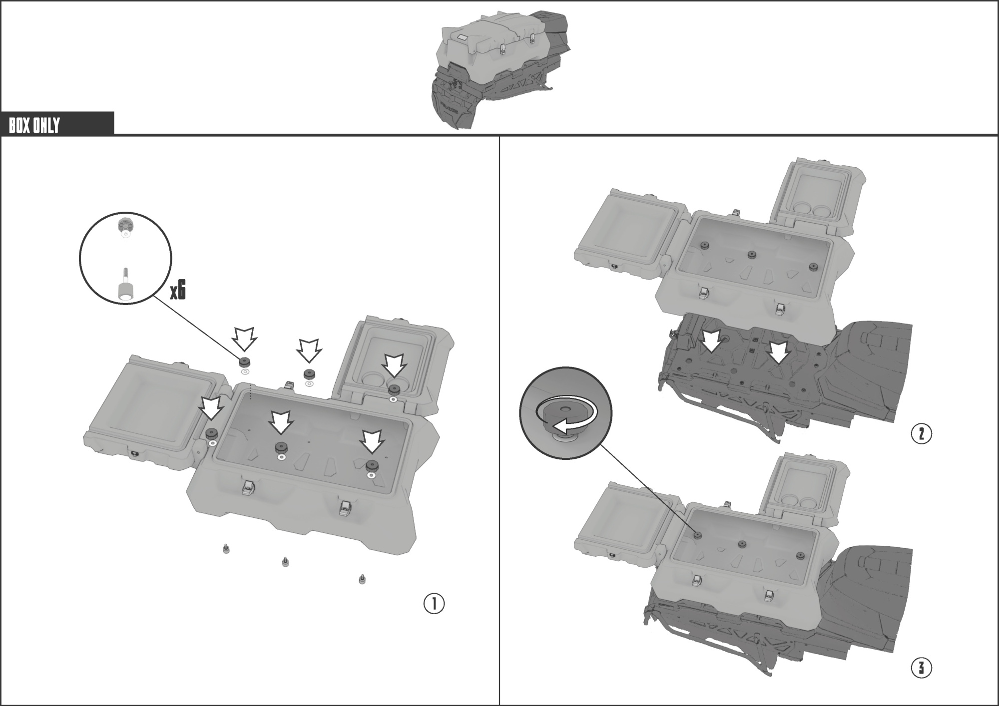 картинка Кофр для Снегохода TITAN 800