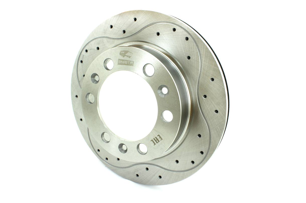 картинка Диск тормозной перфорированный вентилируемый УАЗ Профи "RedBTR"