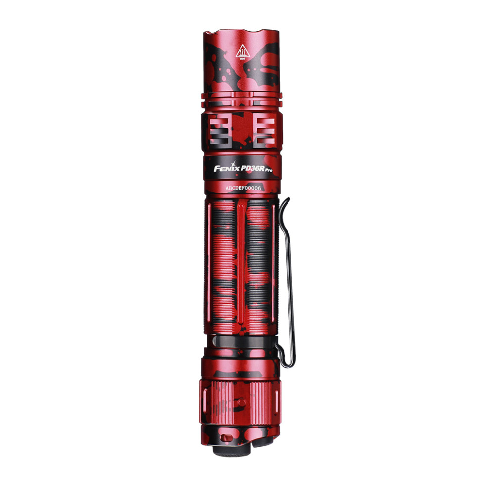 Тактический фонарь Fenix PD36R Pro красный, PD36RPRORED