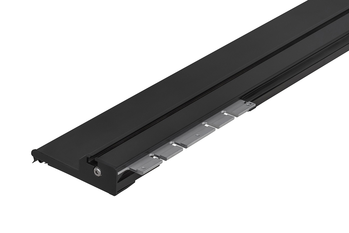 картинка Крышка кузова Dongfeng DF6, роллета раздвижная, алюминиевая, черная