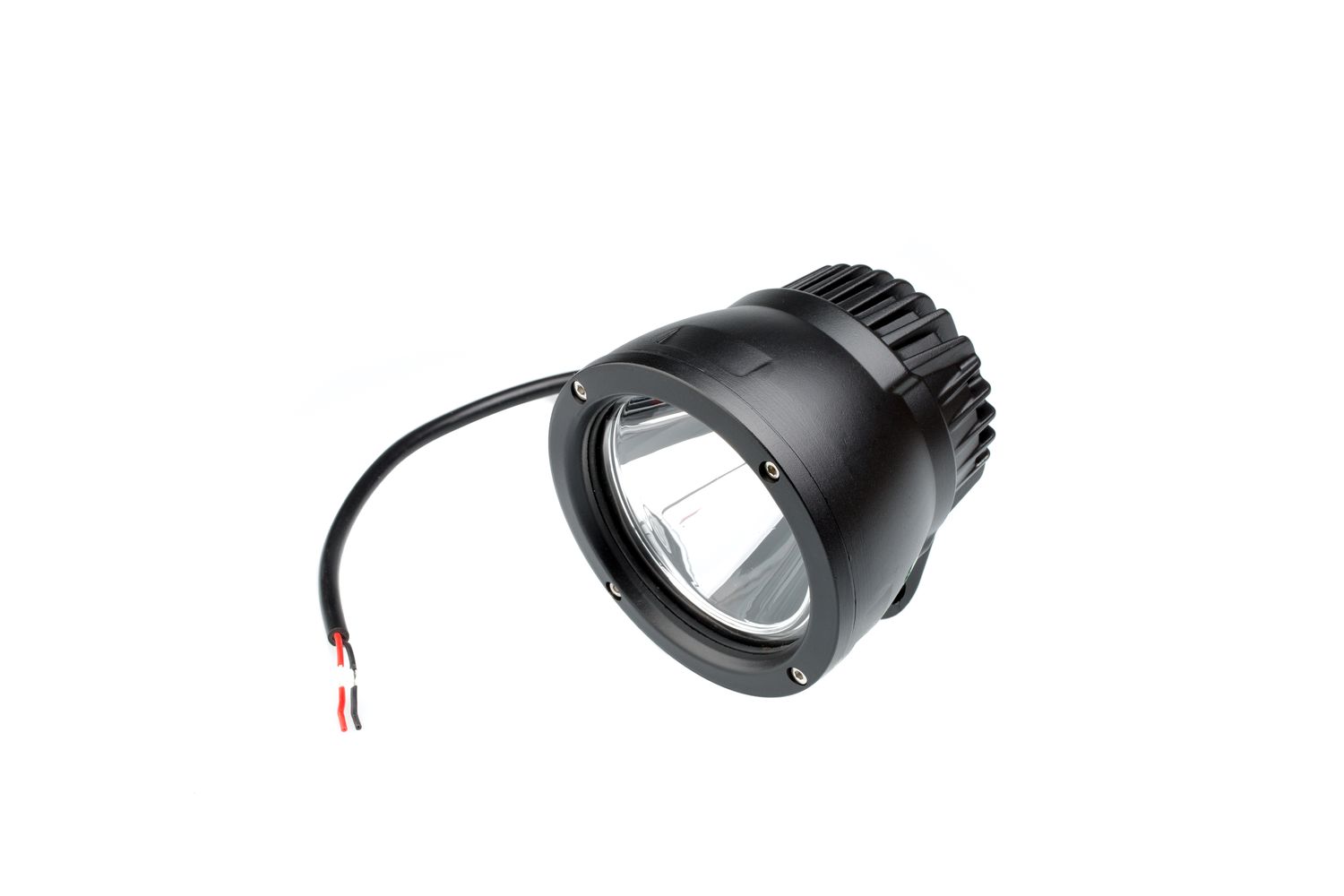 Фара светодиодная NANOLED 25W, круглая, 1 LED CREE, узкий луч, D119х115мм