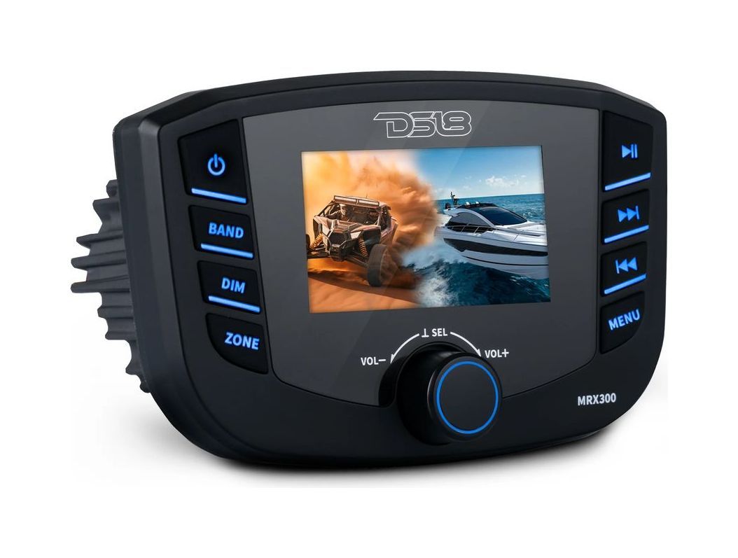 картинка Морская магнитола MRX300, 3 зоны , DS18