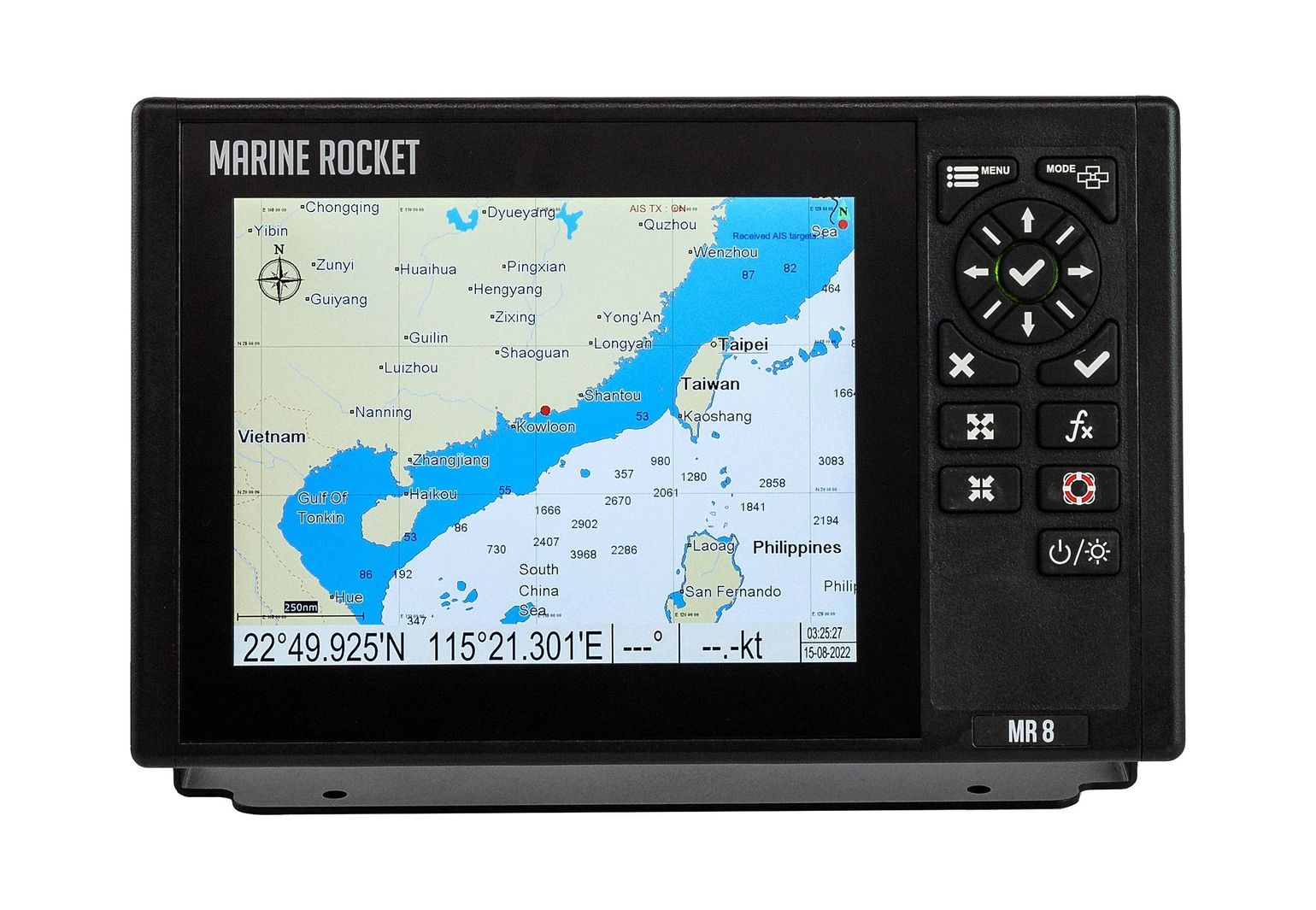 картинка Картплоттер морской 8X c AIS, Marine Rocket