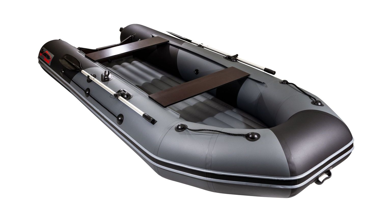 картинка Надувная лодка ПВХ, Таймень NX 3800 НДНД PRO, графит/черный