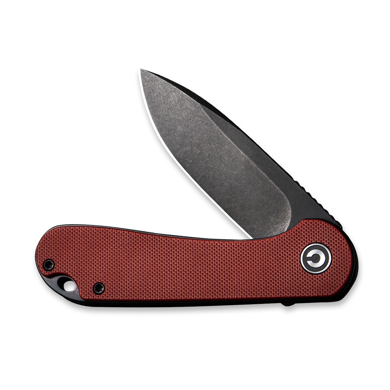картинка Складной нож CIVIVI Elementum D2 Steel Black Stonewashed Handle G10 Black