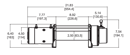 картинка Лебедка WARN XDC-s