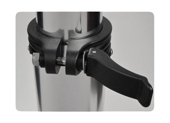 картинка Стойка столешницы регулируемая 3 ступени 335-714 мм основание 300 мм