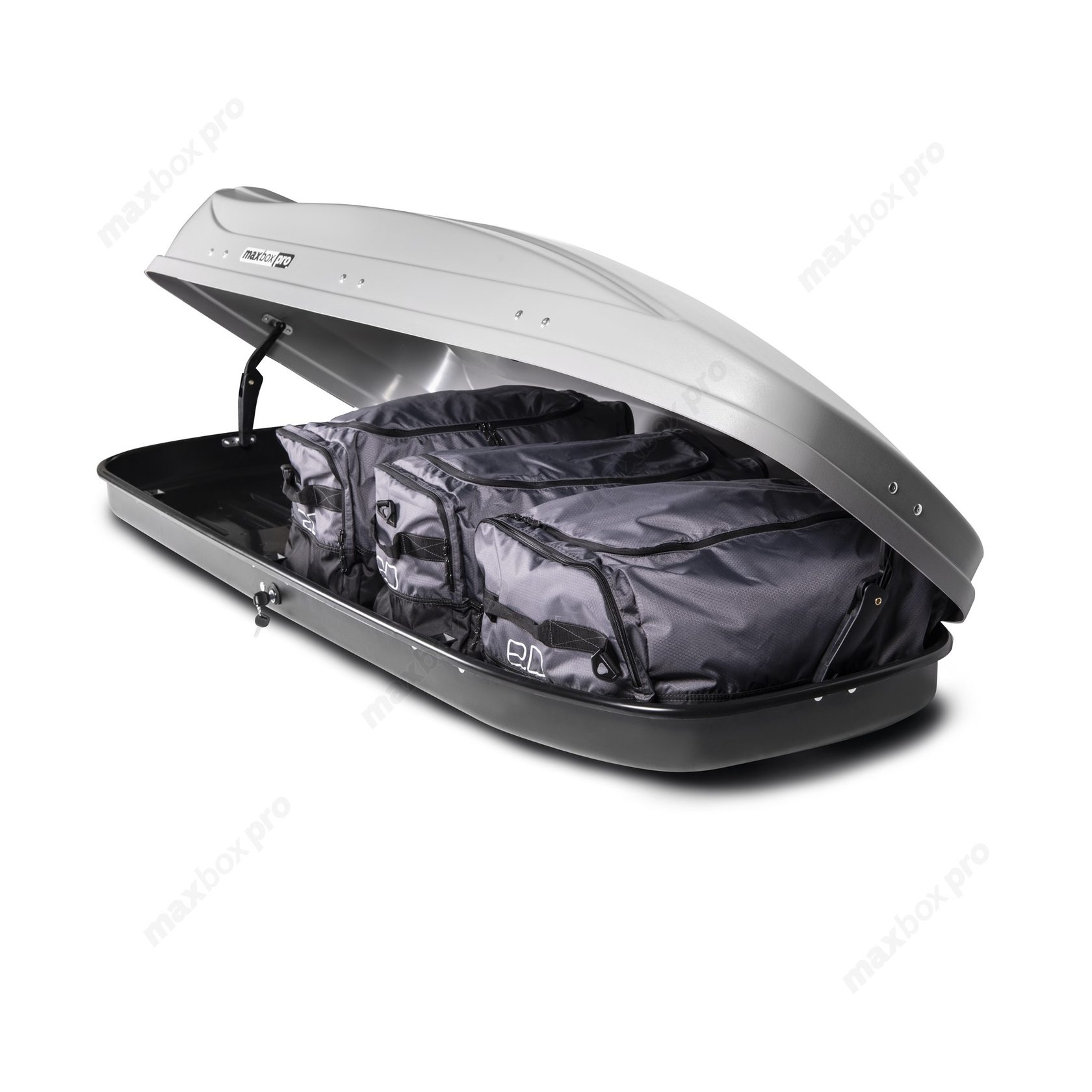 картинка Автобокс MaxBox PRO 520 (большой) серый