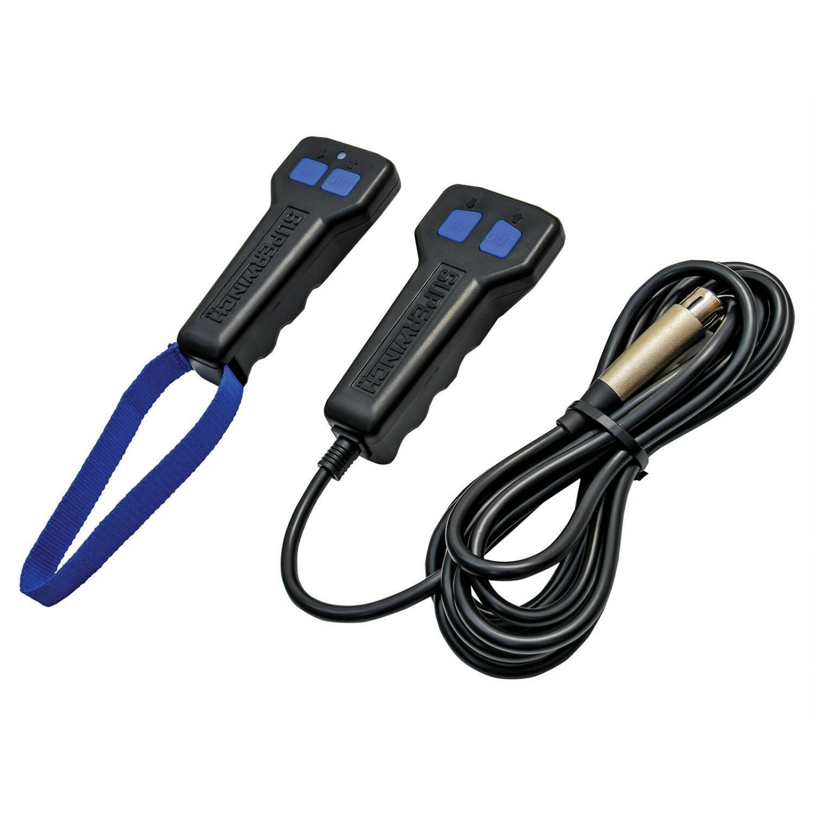 картинка Лебедка SUPERWINCH SX12SR 12В черная с синтетическим тросом