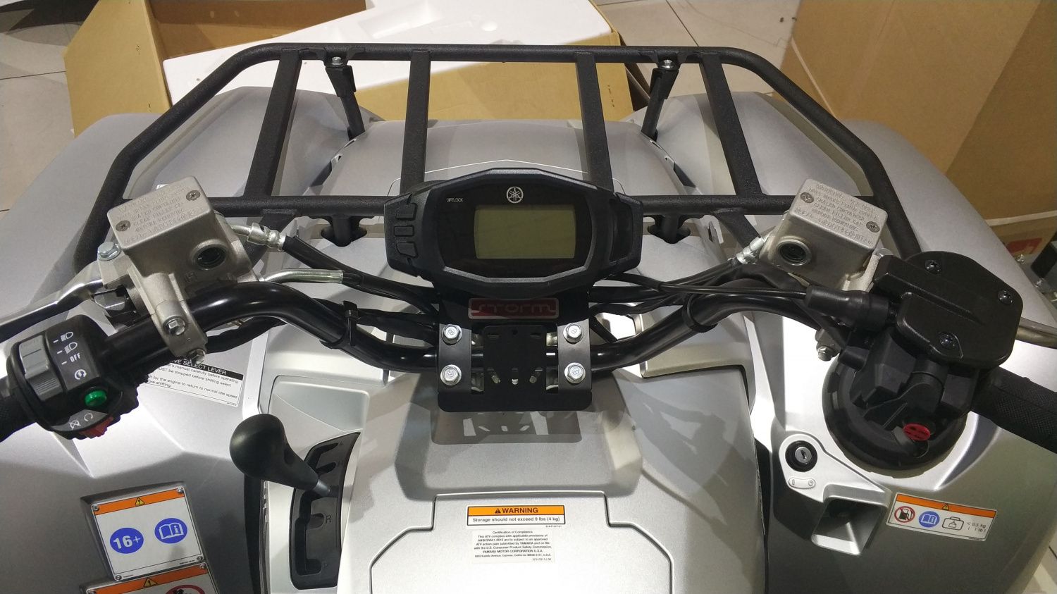 картинка Кронштейн навигатора для YAMAHA Grizzly 700, 2016-2016