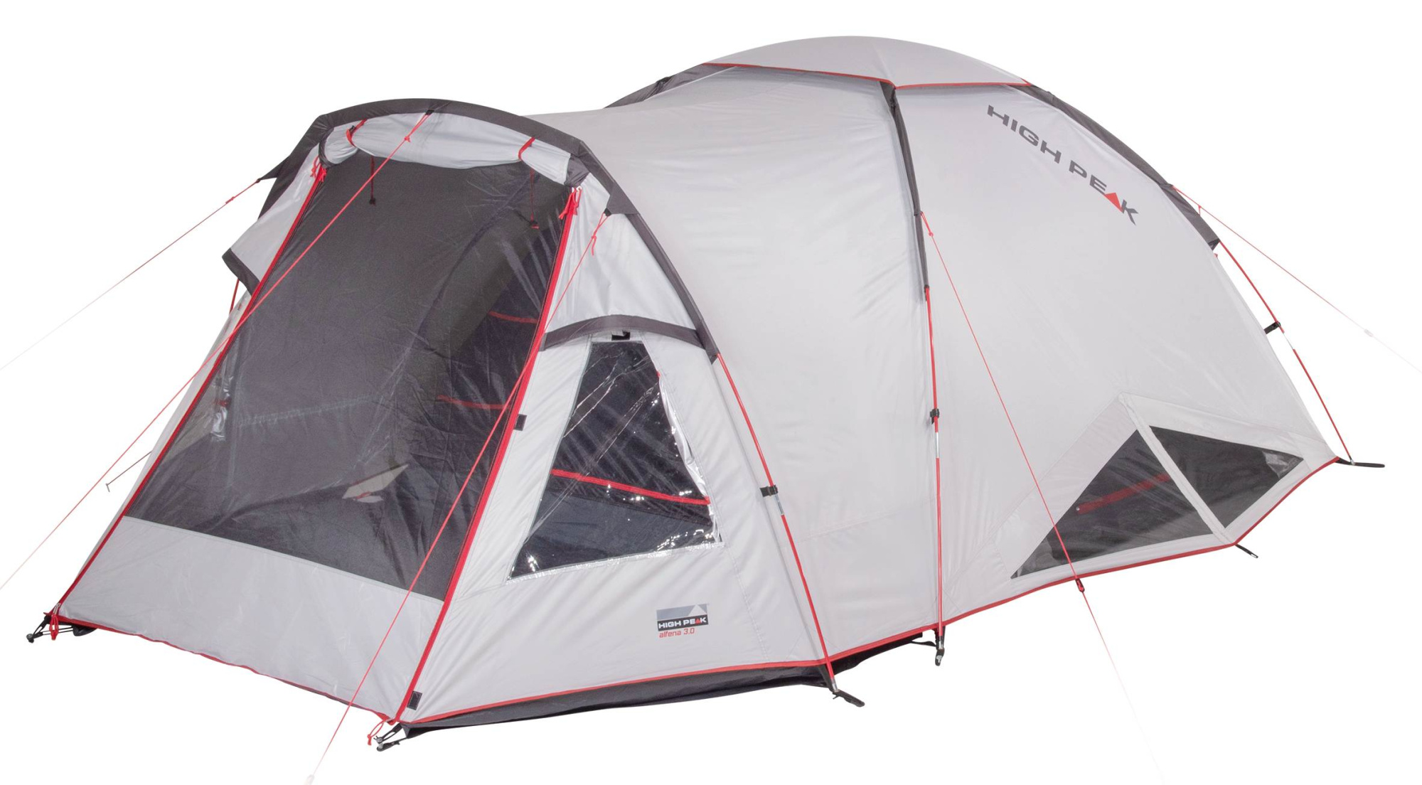 картинка Палатка High Peak Alfena 3 nimbus grey, 410x200x130 (Серый)