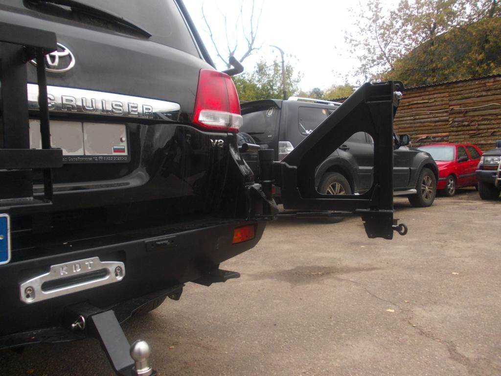 картинка Задний силовой бампер - Toyota Cruiser 200 арт.04021