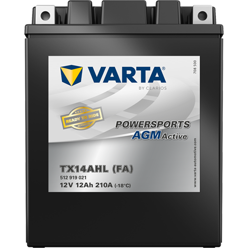 картинка Аккумулятор VARTA 12Ah Varta 12V 512 919 021 AGM зал