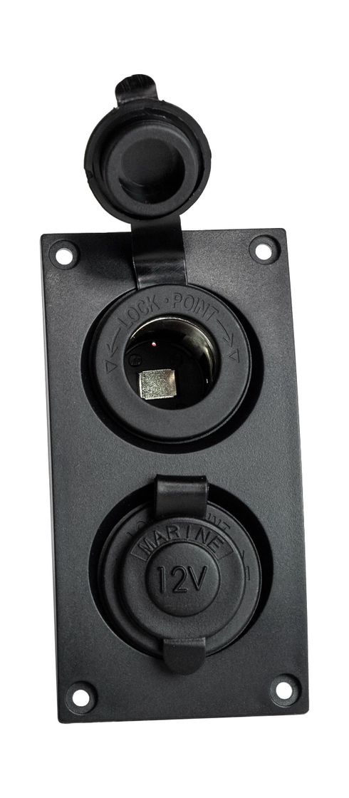 картинка Панель с 2-мя прикуривателями