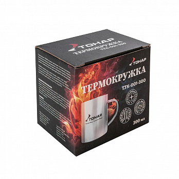 картинка Термокружка ТОНАР 300ML металлическая