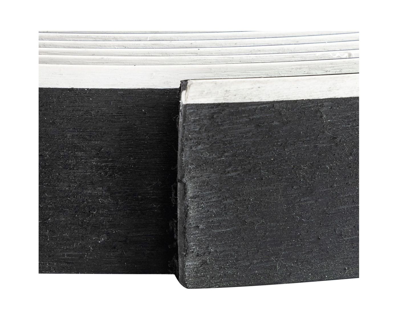 картинка Покрытие палубное 50ммx5мм, черный, белая полоса, Marine Rocket