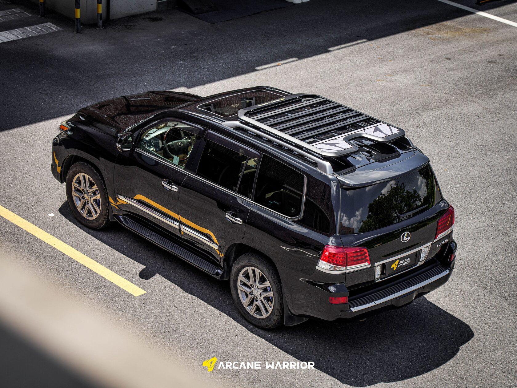 картинка Багажник экспедиционный STORM Roof Rack для LEXUS LX570 (2007-2013)