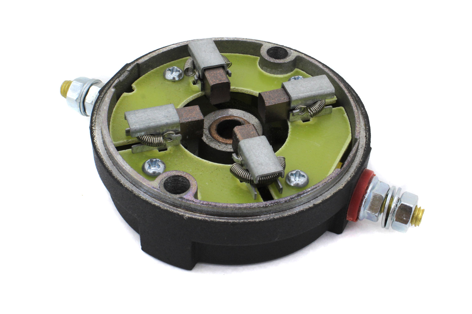 картинка Щеточный узел электродвигателя лебедки 2000-3000, 4500 lbs с крышкой