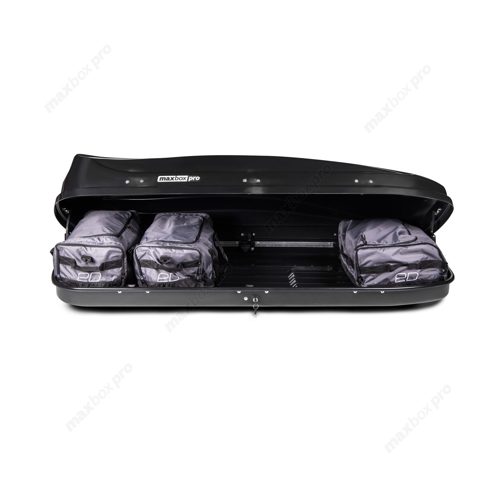 картинка Автобокс MaxBox PRO 520 (большой) черный глянцевый