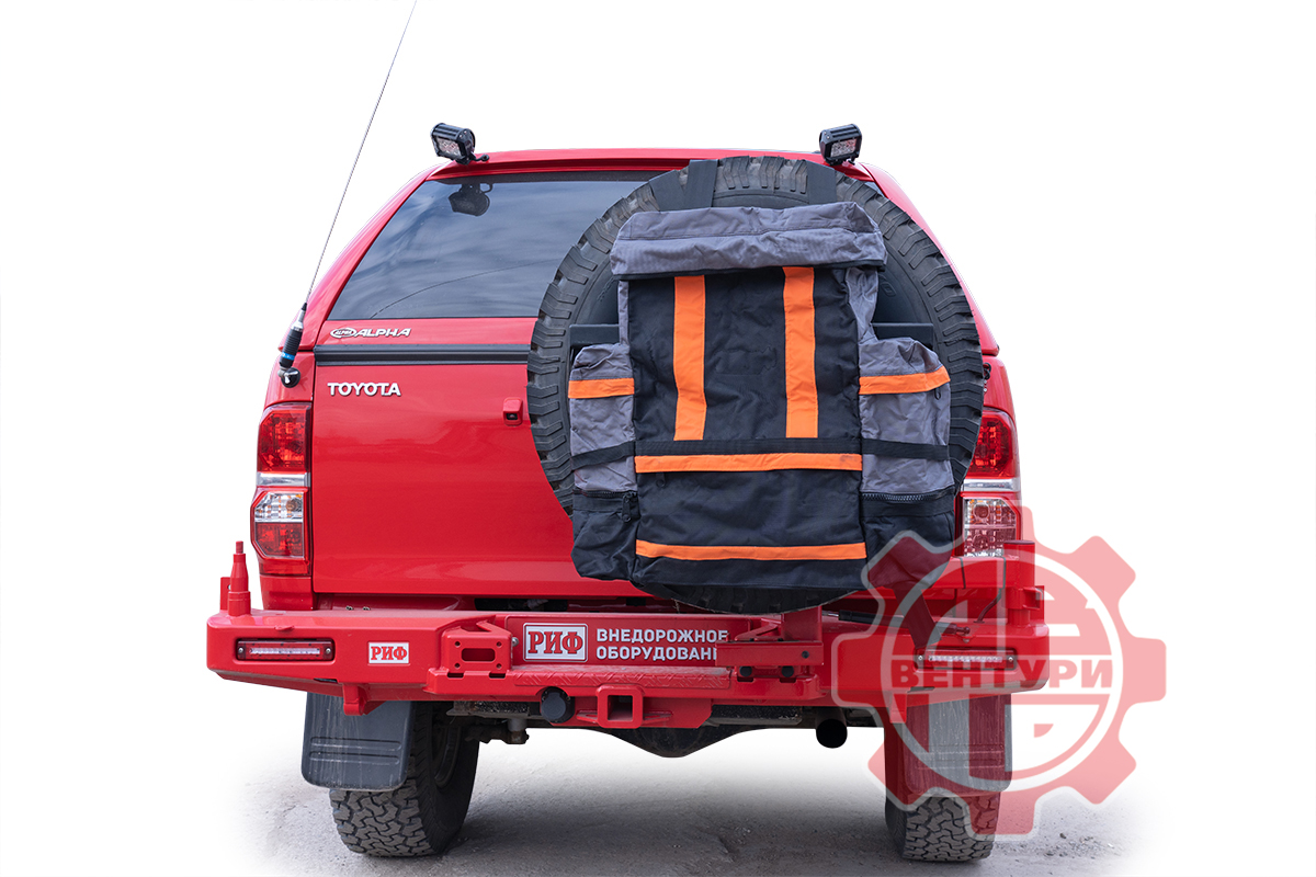 картинка Сумка для вещей на запасное колесо черная Telawei