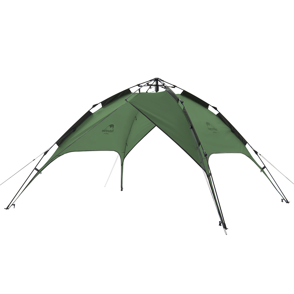 Палатка Naturehike автоматическая NH21ZP008, трехместная, зеленая, 6976023922336