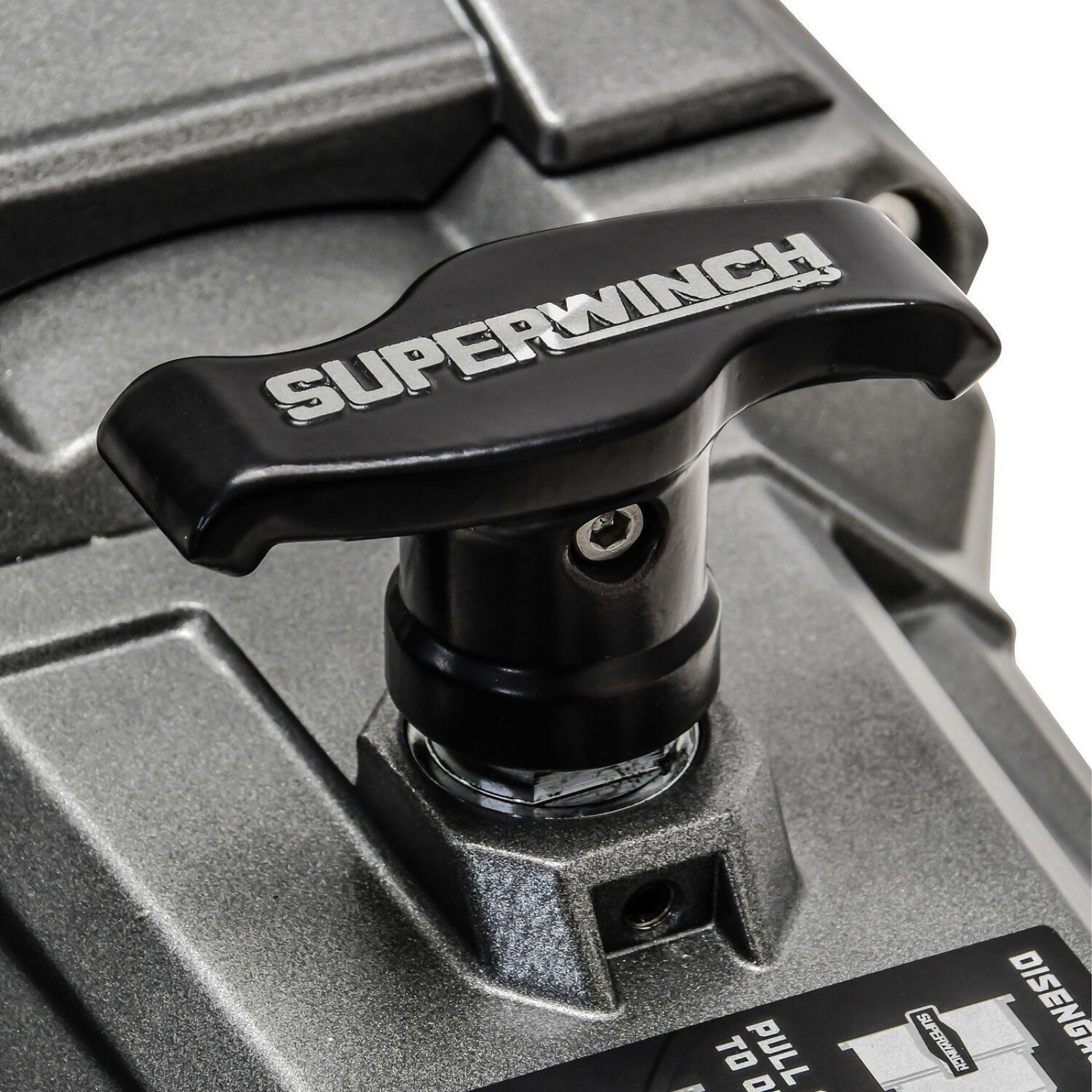 картинка Лебедка SUPERWINCH SX10SR 12В черная с синтетическим тросом