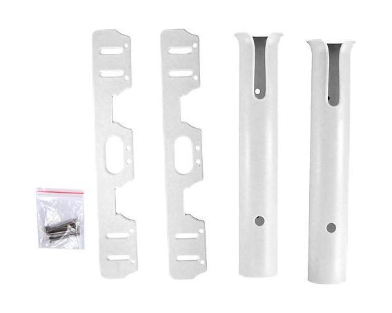 картинка Держатель спиннинга 2 стакана, белый