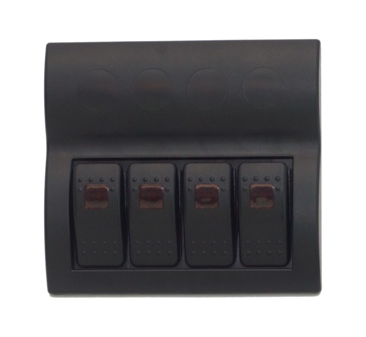 картинка Панель бортового питания 4 переключателя, предохранители