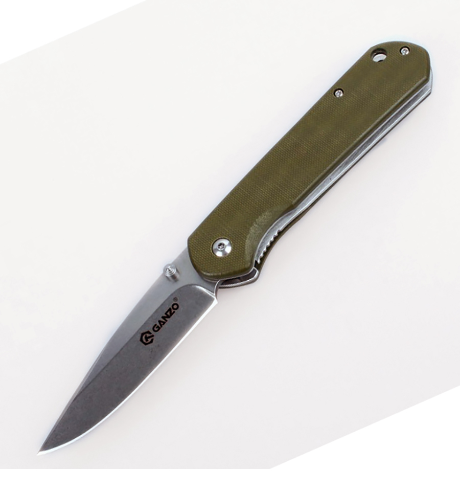 картинка Нож Ganzo G6801 зеленый
