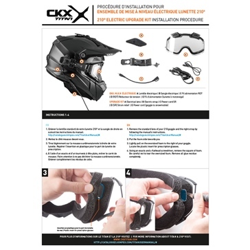 картинка Комплект модернизации CKX TACT EL 210, жёлтая линза