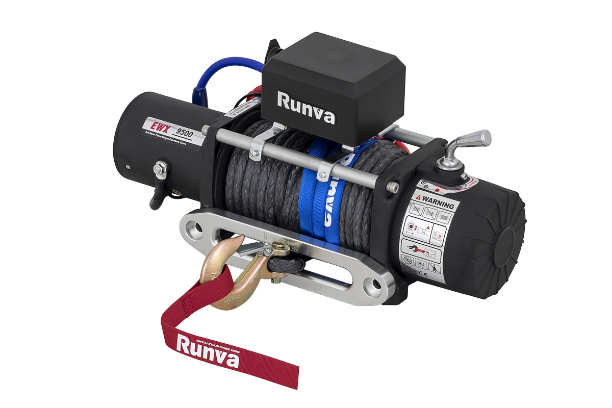 картинка Лебедка Runva 9500 lbs 4350 кг синтетика EWX9500SR
